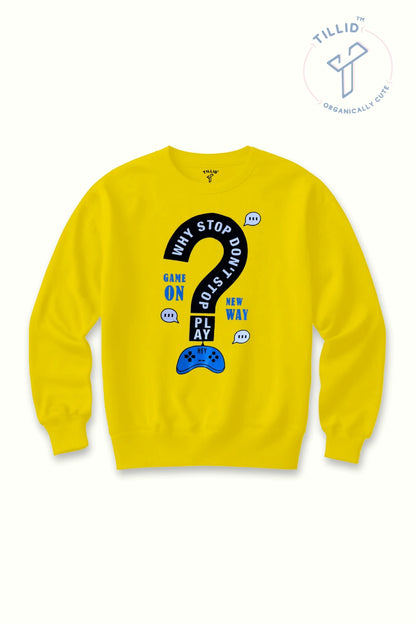 GAME ON-Kids Sweatshirt