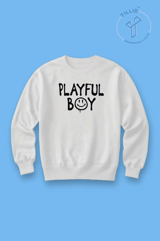 Playful Boy-Kids Sweatshirt