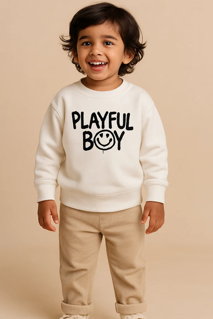 Playful Boy-Kids Sweatshirt