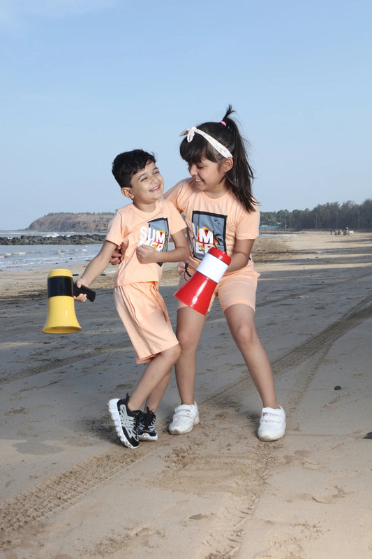Summer Kids Shorts Set